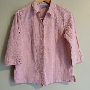 Koret Seer Sucker Blouse, M